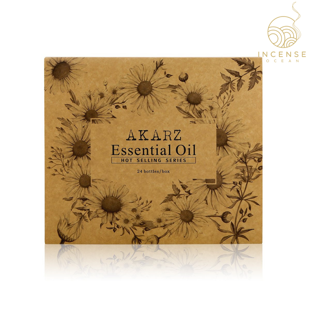 Flower Series Essential Oils For Burners Set of 24