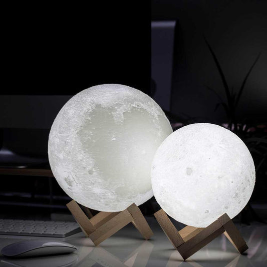 RGB Moon Lamp with Remote&Touch Control | 3CARATS