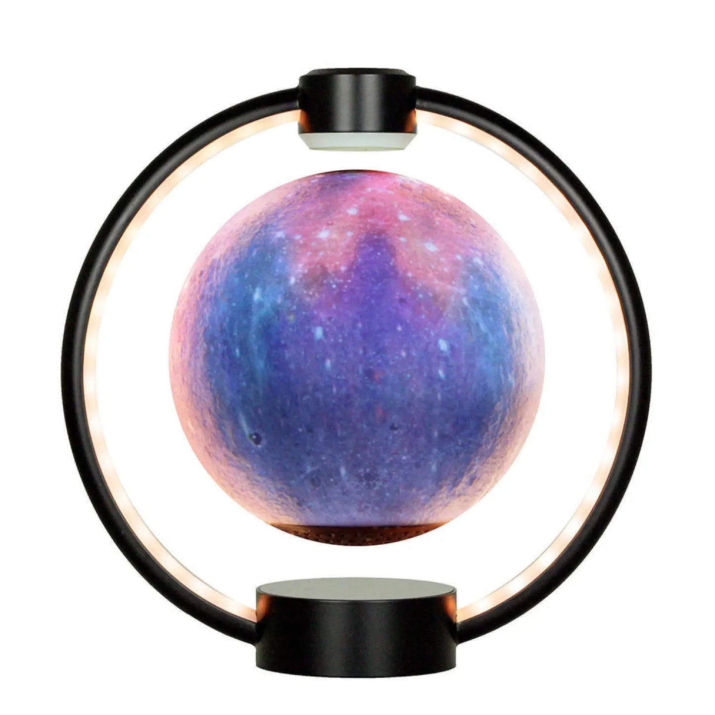 Floating Moon Lamp with Bluetooth Speaker and Colorful Lights
