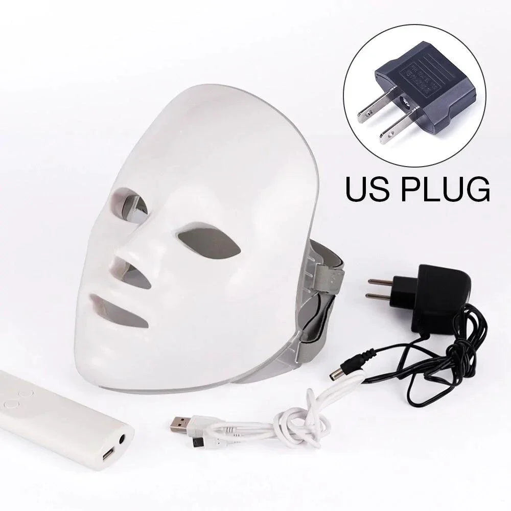 GlowSkin LED Face Mask - Transform Your Skin with Light Therapy