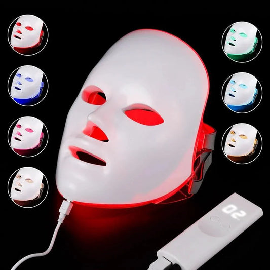GlowSkin LED Face Mask - Transform Your Skin with Light Therapy